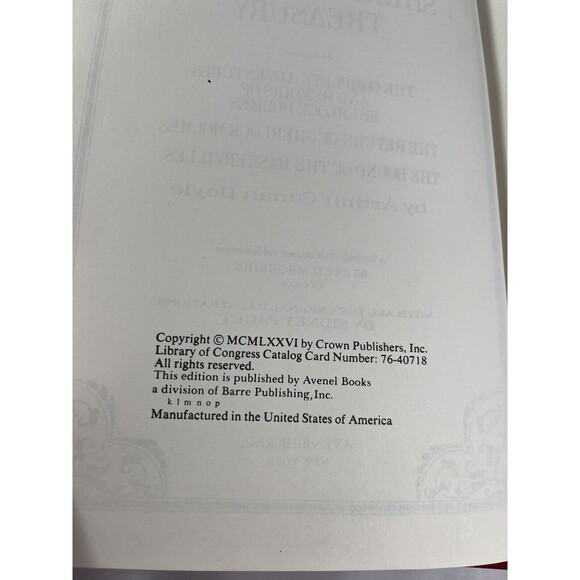 The Illustrated Sherlock Holmes Treasury by Sir Arthur Doyle Hardback - Picture 9 of 13